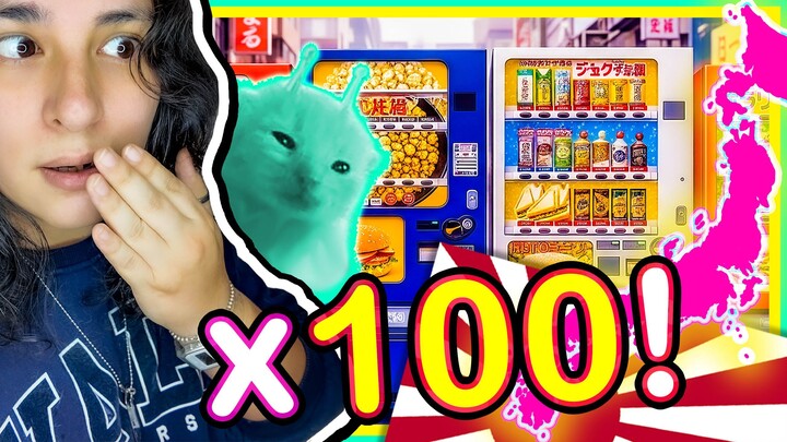 🇯🇵🍜 MÁS de 100 MÁQUINAS VENDEDORAS en TOKIO!!