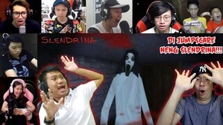 TERIAKAN GAMER DI JUMPSCARE NENG SLENDRINA | Slendrina Indonesia