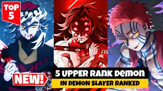 5 Upper Rank Demon in Demon Slayer Ranked Based on Strength