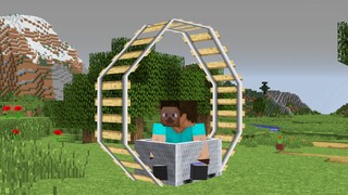 [Game] How to Use A Minecart | Minecraft