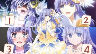 [ Date A Live ] 1-4 Season Meijiu appearance changes