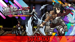 Mugen char Mikasa dublado por Mugen Br