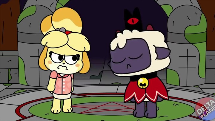 【رسوم متحركة لنهاية العالم من MeeMee】 أصدقاء Animal Crossing يحاولون الهروب