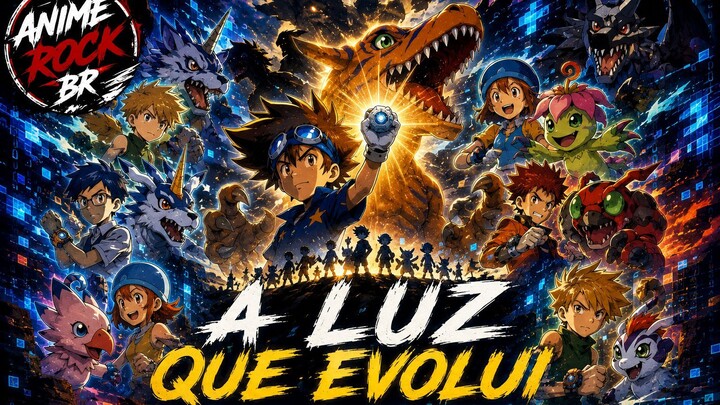 A Luz que Evolui | Digimon Rock | Anime Rock BR