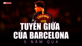 Dàn sao TUYẾN GIỮA CỦA BARCELONA trong 5 năm nay: Người thành công, kẻ ra sân vỏn vẹn 17 phút …