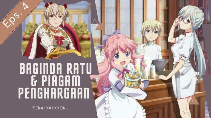 Alur Cerita Anime Isekai Yakkyoku Eps. 4 | Baginda Ratu Sembuh, Falma Dapat Penghargaan