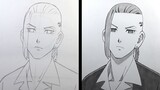 How to Draw DRAKEN from Tokyo Revengers - Step by step