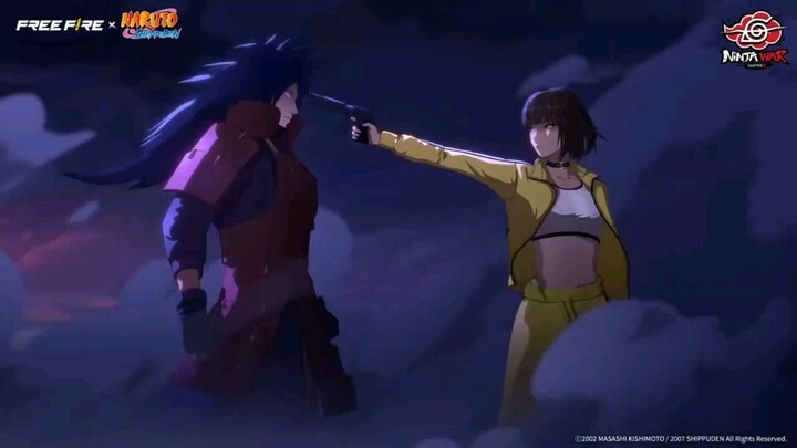 Free Fire Linked with Naruto