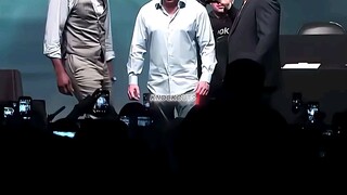 Dana really Thought they gonna Fight at the Face-off💀👁