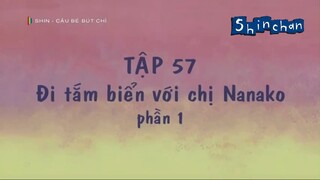 Shin cậu bé bút chì - Tập 57 - đi tắm biển với chị Nanako