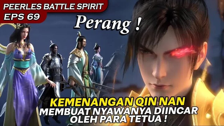 OUYANG JUN TEWAS, QIN NAN MENGHADAPI KESENGSARAAN SURGAWI !!  - PEERLES BATTLE SPIRIT EPISODE 69