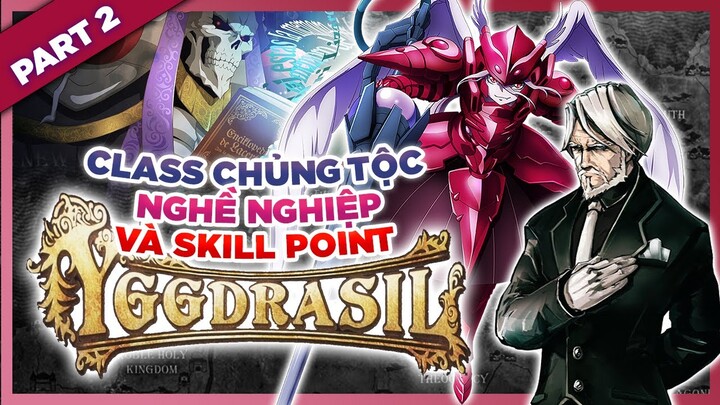 Spoil Thông Tin Game Yggdrasil Overlord Part.2:Sự Phong Phú Và Đặc Biết Của Chủng Tộc Và Nghề Nghiệp