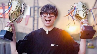 第一次参加比赛，就拿了第一！