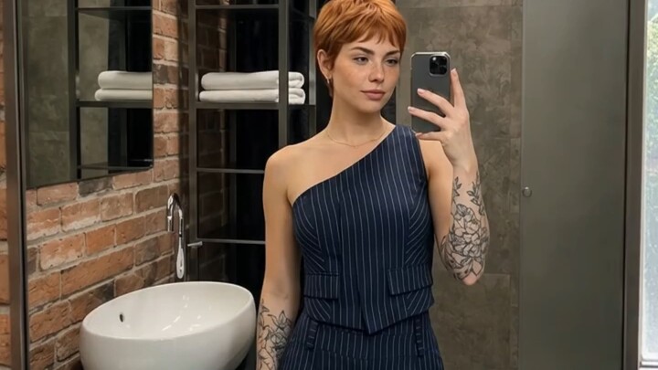 O Conjunto Feminino Short e Colete Social Alfaiataria