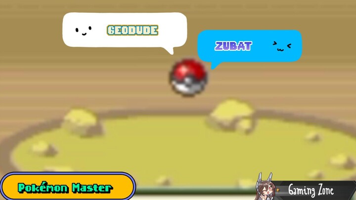 Got ya GEODUDE, ZUBAT also ! | POKÉMON FIRE RED GBA