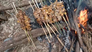 NƯỚNG MÓN NGON Ở RỪNG VÀ TRẢI NGHIỆM HOANG DÃ Ở RỪNG SÂU TRONG NHỮNG NGÀY DÃ RÉT