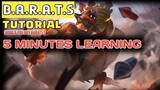 How to use barats | Barats tutorial | Barats complete guide 2020 - Mobile Legends