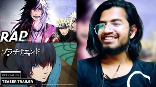 Platinum End Official Trailer 2 | JIRAIYA RAP SONG | INSANE | HINDI REACTION