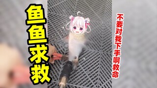 鱼鱼被打了也是会大叫的！！！！