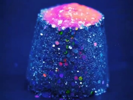 The fright is hidden in