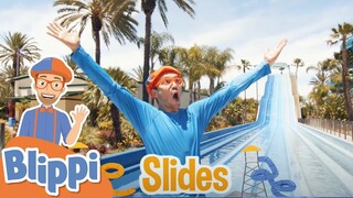 Blippi Visits Soak City Water Park | Educational Videos For Kids