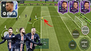 FIFA 22 MOBILE | FULL PSG! MESSI, NEYMAR, MBAPPÉ - GAMEPLAY PART 4 (ULTRA GRAPHICS 60 FPS)