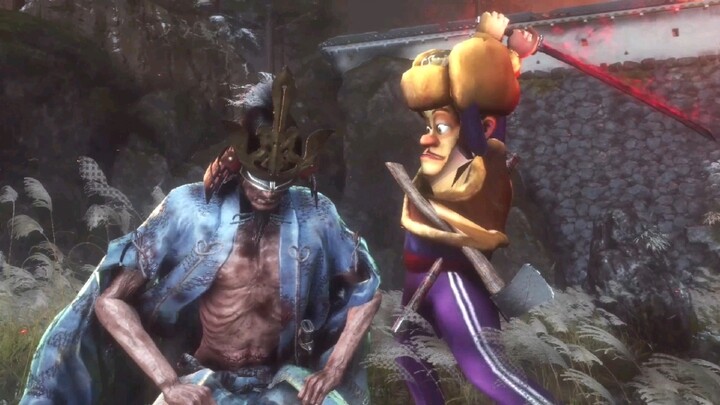 [Sekiro] Kepala botak yang kuat: "Dengan segala hormat, tidak ada satu pun Ashina yang bisa bertarun