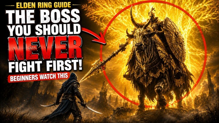 Elden Ring Guide The Boss You Should   NEVER Fight First (Beginners Watch This)_