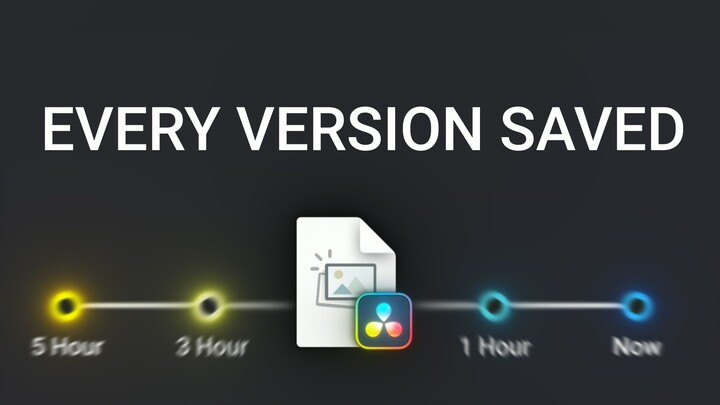 Time Machine for DaVinci Resolve