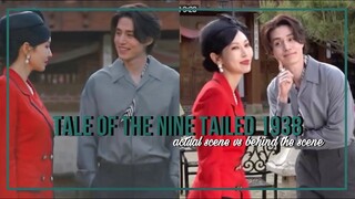 Tale of the Nine Tailed 1938 | Actual Scene VS Behind The Scene (engsub)