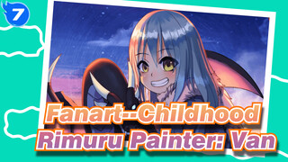 Fanart--Childhood Rimuru | Tensura / Painter: Van_F7