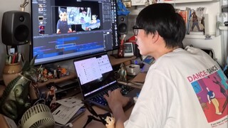 Daily routine of the editing week...