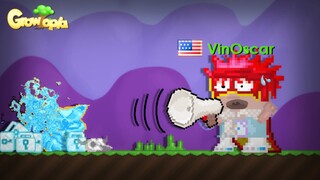 I Beat WOLF WOLRD PARKOUR with MA VOICE!! | GROWTOPIA!!