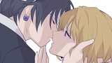 [Anime][HUNTER×HUNTER] Kuroro and Kurapika Berciuman dan Meludah