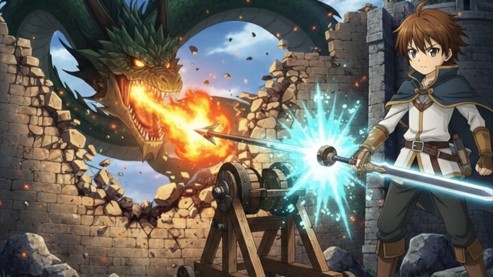 BOCAH AJAIB! Van Bantai Naga Hutan Pakai Senjata Buatannya Sendiri! – Rekap Okiraku Ryoushu Ep 06