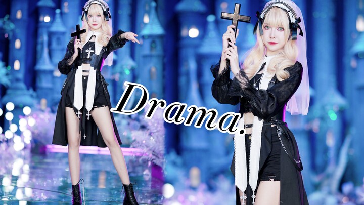 [Cosplay Phoebe] Nữ tu tóc vàng mắt xanh ✝️ aespa-Drama