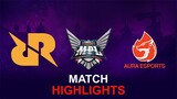 RRQ vs Aura Fire HIGHLIGHTS MPL ID S11 | AURA vs RRQ
