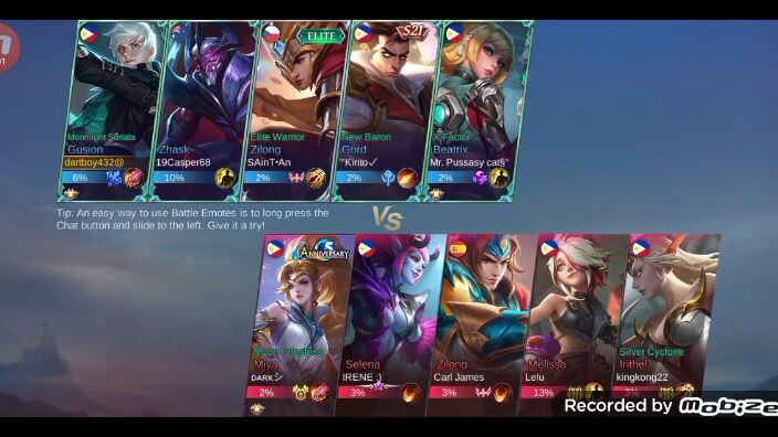 try kung mag post dito #mobilelegends ID1002159067(10987)