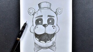 How to Draw FREDDY | Five Nights at Freddy's | Easy to draw