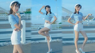 Totally crazy! ♥️The bare-legged hot pants sailor girl applied to compete! so crazy♥️【Xiao Zhenjiang