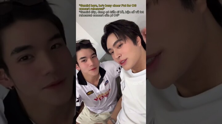 [#taynew] gemini is the beloved son of Tay 🫣🫣 #tawan_v #newwiee #kanle_1199 #shorts Cre X: onvid