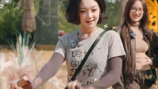 Xilinna Yigao dances a girl group routine again