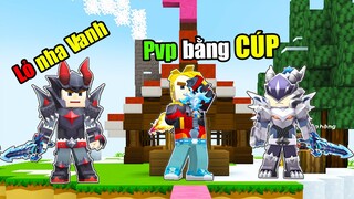 (BlockMan Go) Noob Team Thử Thách Cầm Cúp PvP Trong Bedwar Siêu Khó