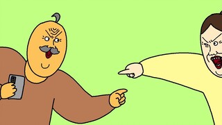 [Original JJALTOON] Grandfather and granddaughter showdown