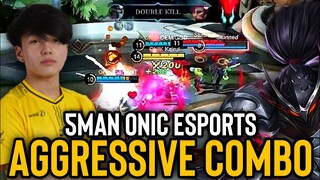 18Kills! | HAYABUSA SUPER AGGRESSIVE COMBO | 5MAN ONIC ESPORTS