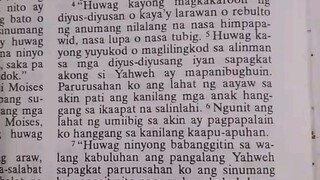 Pang Araw Araw na Talata                Exodus 20:7