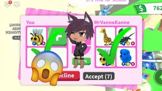 What people trade for Neon Bee Part 2 (Roblox adopt me)