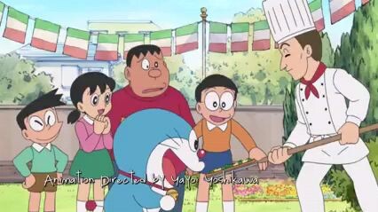 Doraemon US Episodes ( Big G's Pizza of Terror) English Dubbed