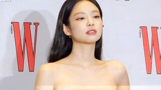 【Jennie】压轴白裙登场wkorea红毯！妮太美！