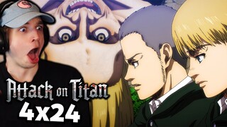 PRIDE | Attack on Titan FIRST REACTION Season 4 Episode 24